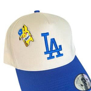 Dodgers Hat LA dodgers hat with pikachu hat pin LA Dodgers cap